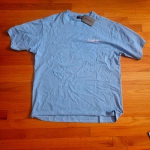 NWT Unisex Balenciaga Blue Campaign Shirt